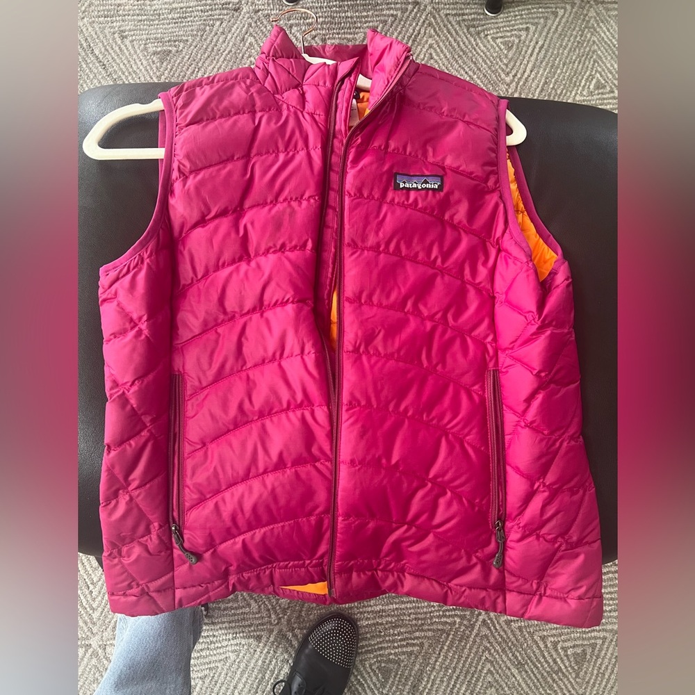 Pink Patagonia Vest. Great condition